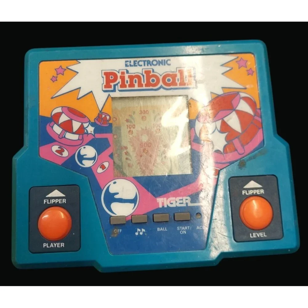 Vintage 1987 Tiger Electronic Hand Held Pin Ball